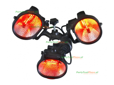 Easy Up tent verwarming / parasolverwarming