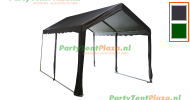 Dak partytent 4 x m "LUXE" polyester