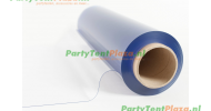ontgrendelen Destructief filosoof Transparant PVC raamfolie *Brandvertragend* (183 cm x 0,50 mm) |  PartytentPlaza