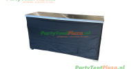 scharniertafel aluminium 187 x 58 cm RVS blad