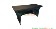 buffettafelrok stretch incl. topcover - hoog