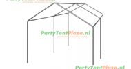partytent frame 4m breed 