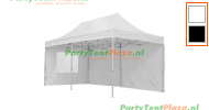 Easy Up 6&nbsp;x&nbsp;3 - Platinum PVC brandvertragend <br>inclusief&nbsp;zijwanden