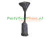 hoes voor terrasverwarming / terrasstraler