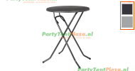 Toestemming Geldschieter Bestaan Statafel rond 85 cm grijs | PartytentPlaza