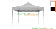 Easy Up 4&nbsp;x&nbsp;4 - Platinum <br>zonder&nbsp;zijwanden PVC brandvertragend